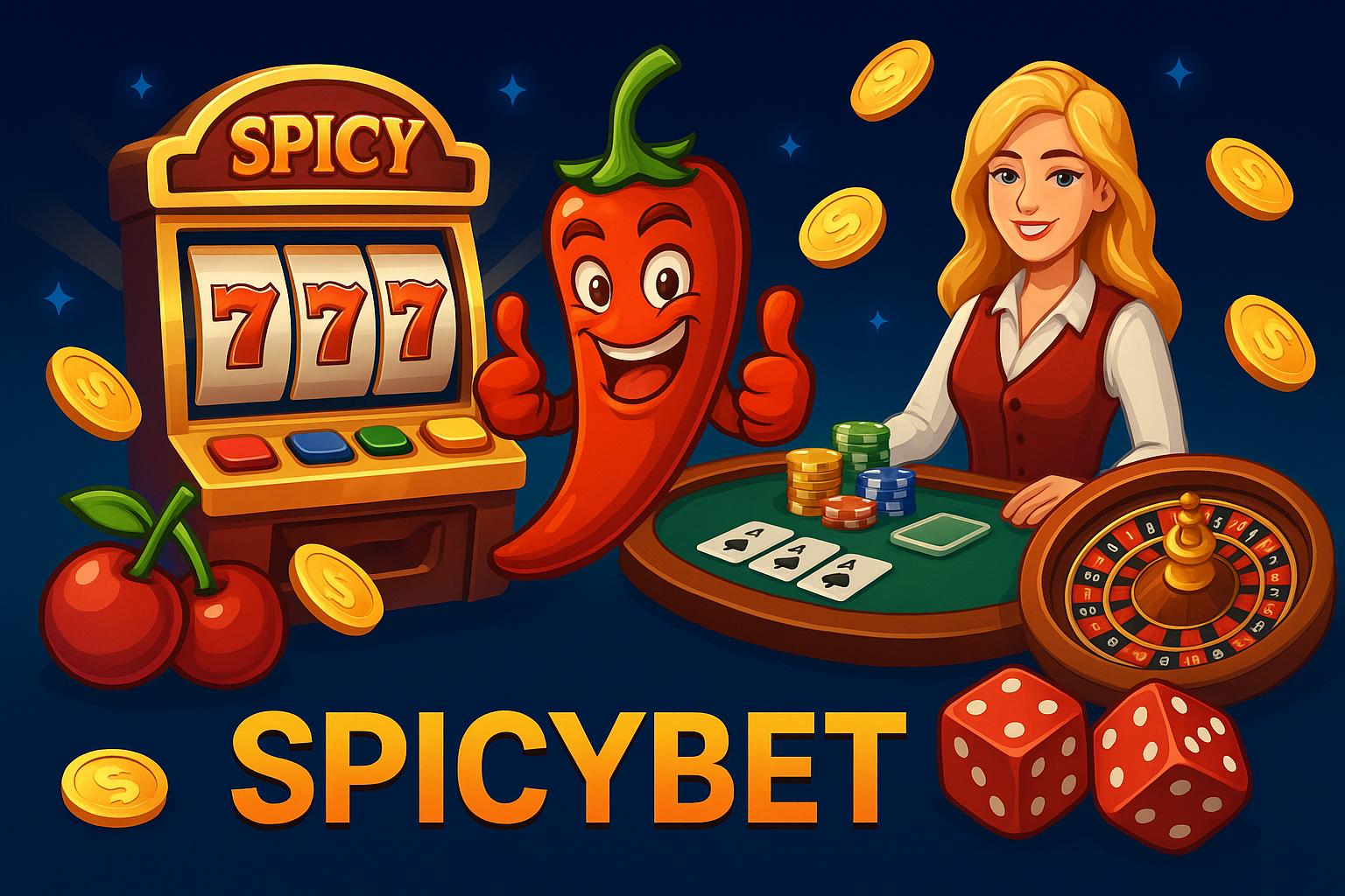 Jogos de cassino online inovadores e emocionantes na SPICYBET