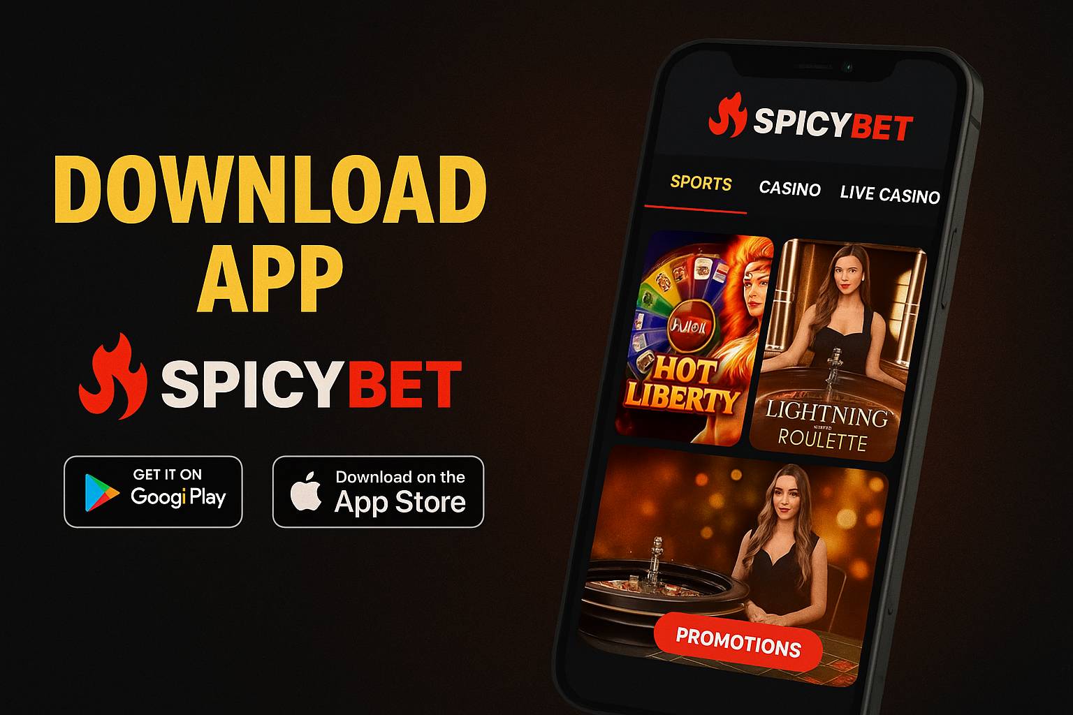 Baixar o SPICYBET Cassino App