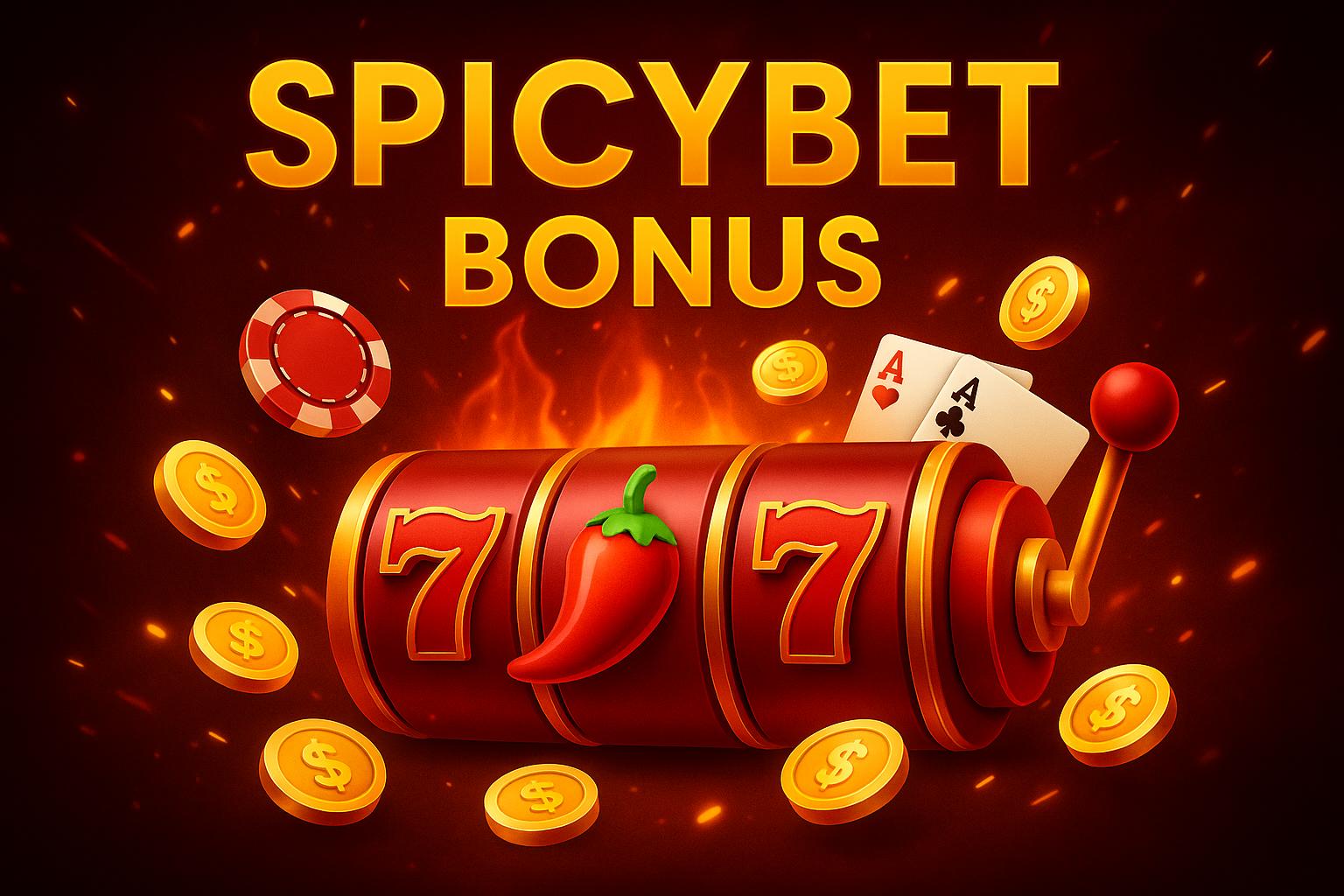 O bônus promocional SPICYBET é uma ótima maneira de começar sua aventura